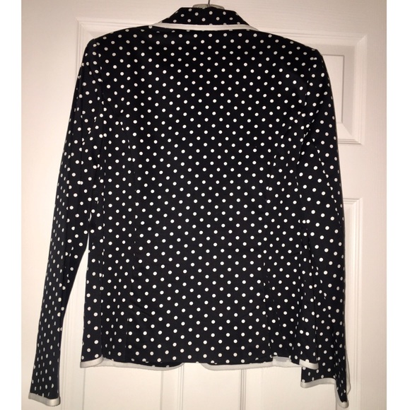 Sangria Polka Dot Blazer - Picture 9 of 9